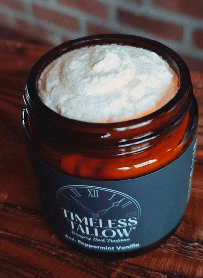 Peppermint Vanilla Whipped Tallow
